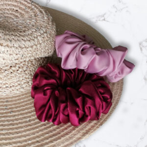 Zijden Scrunchie Absolute Pink